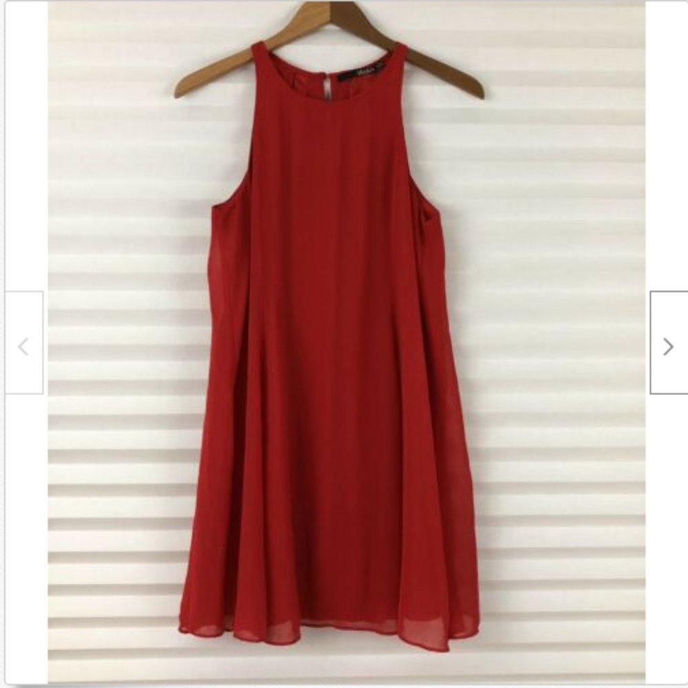 LuLu’s‎ Dress Red Sleeveless